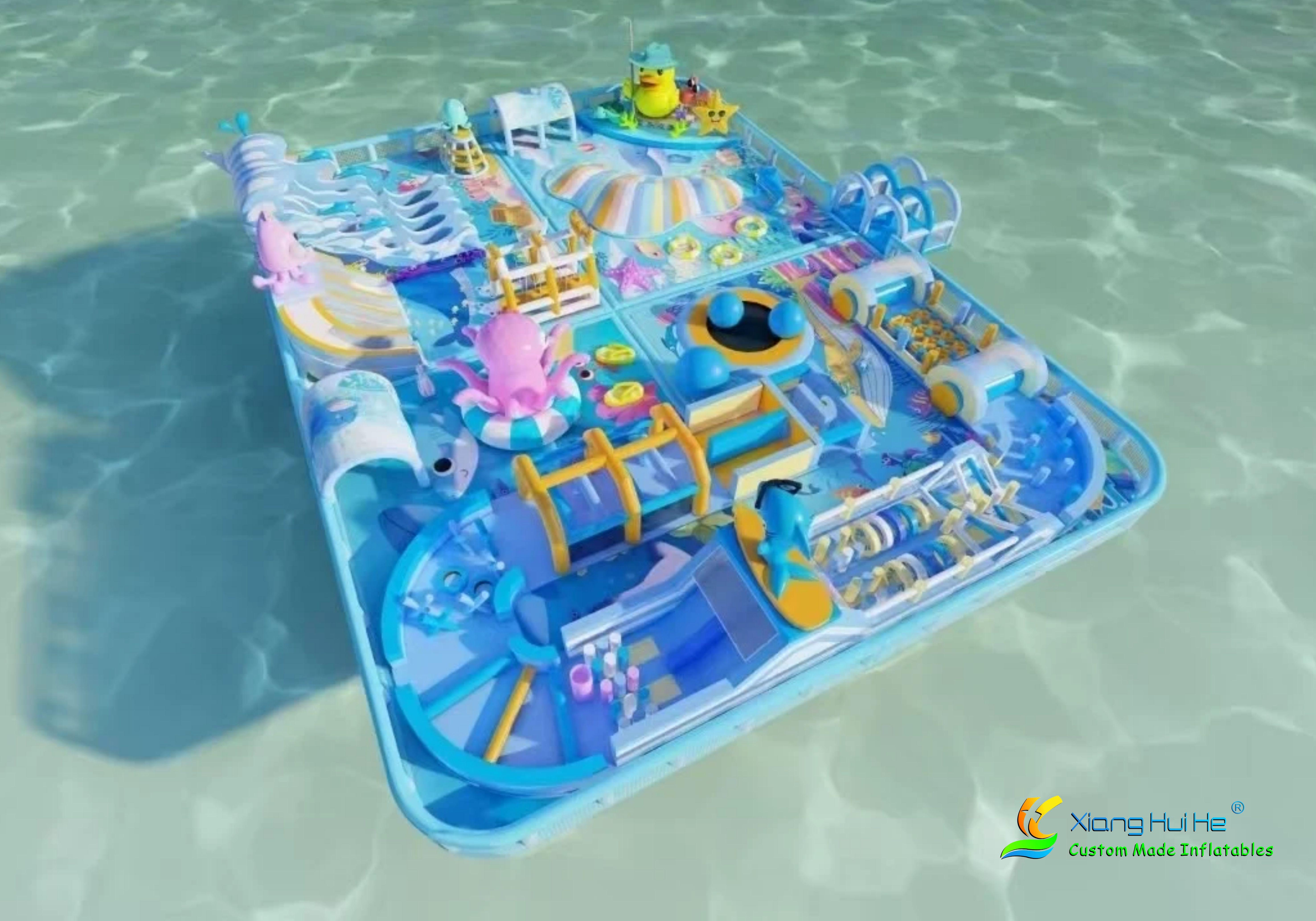 inflatable water park