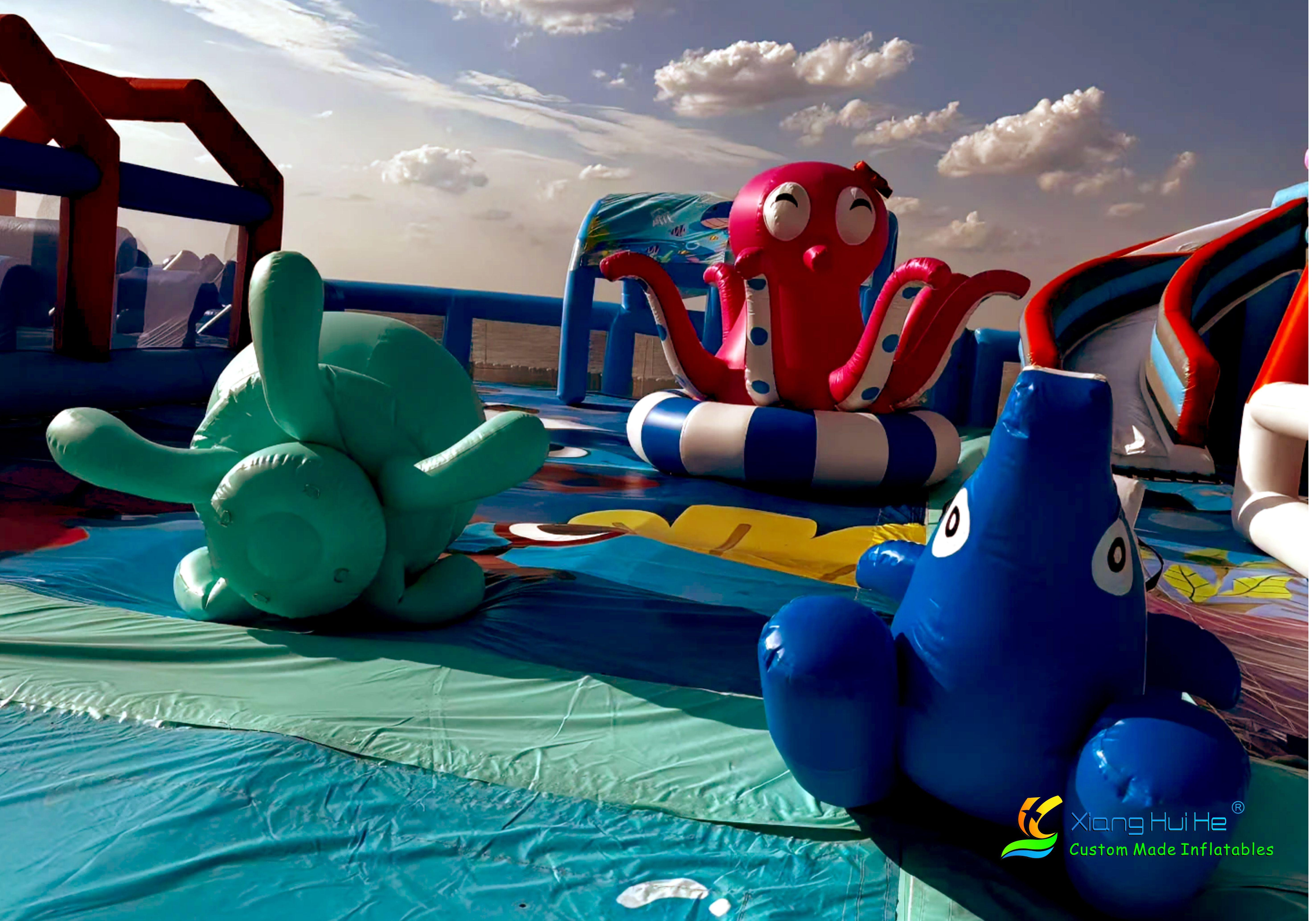 Tailored water playlands