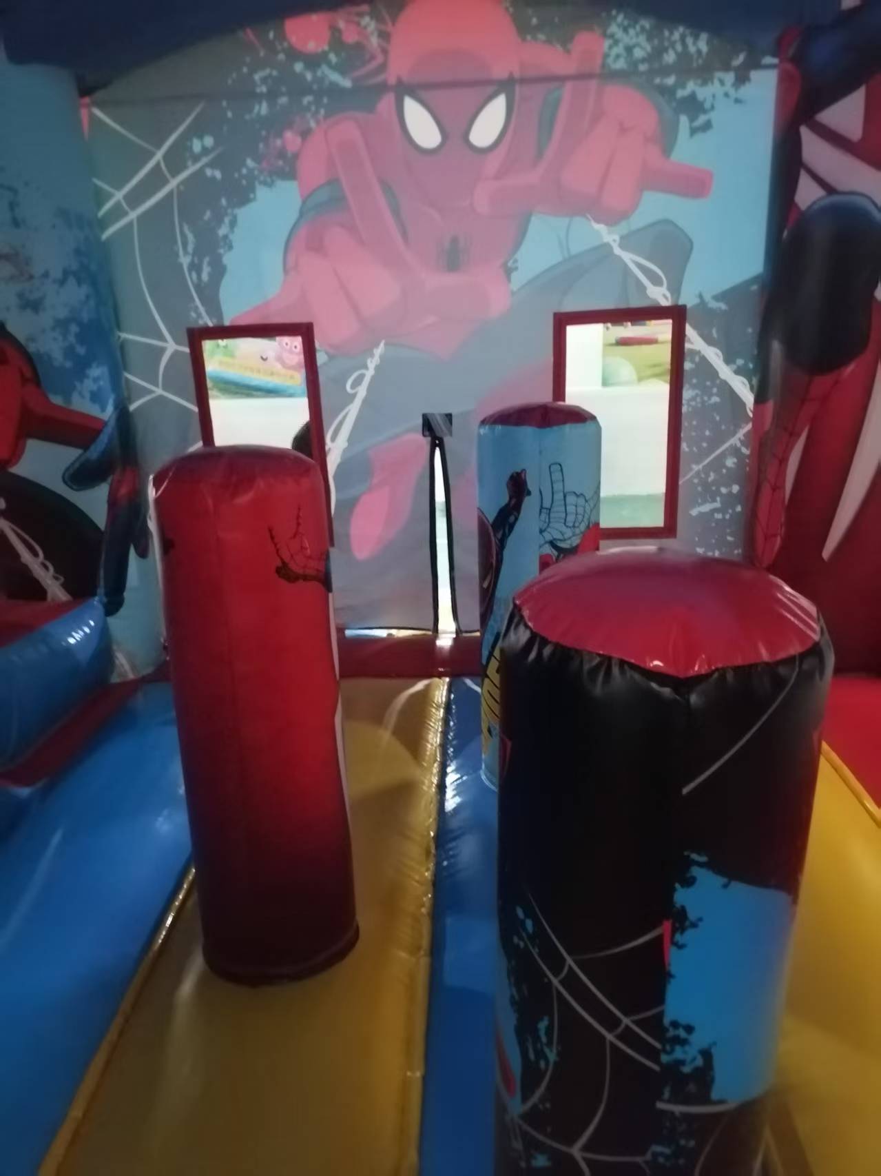Spider-Man bounce house