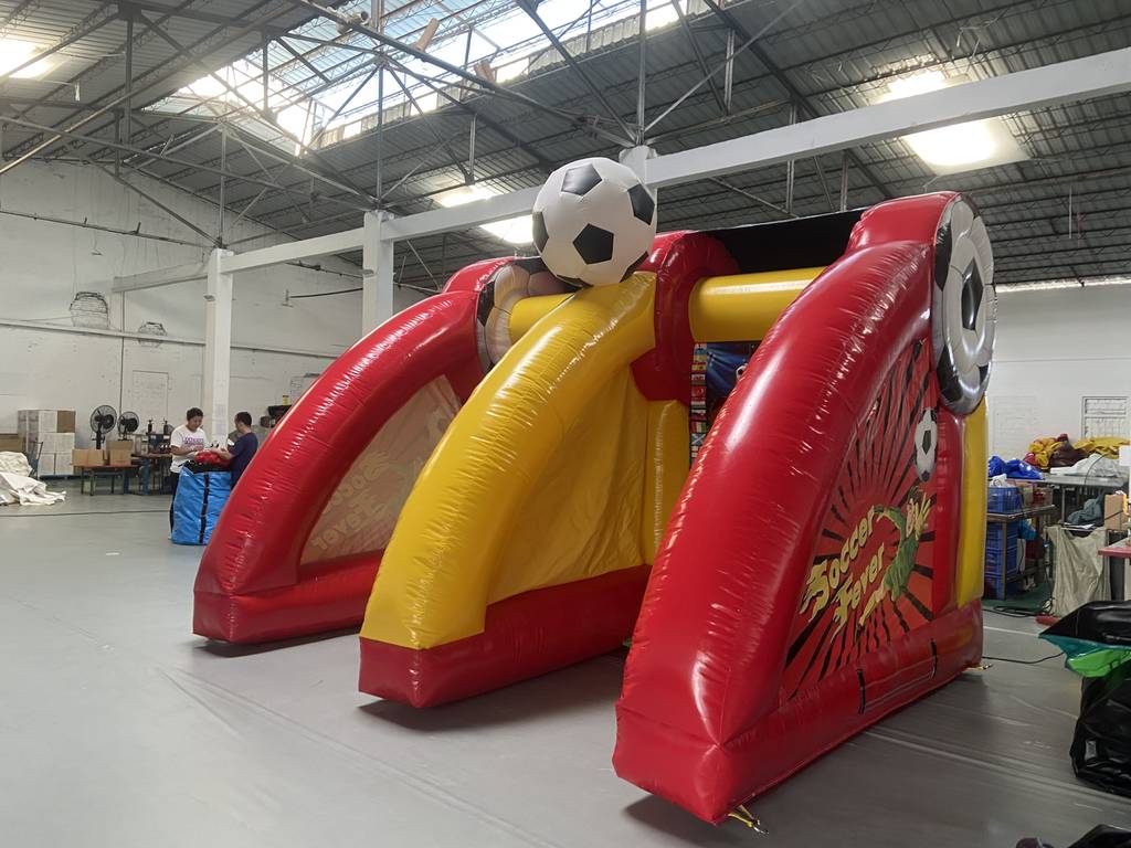 custom soccer inflatable