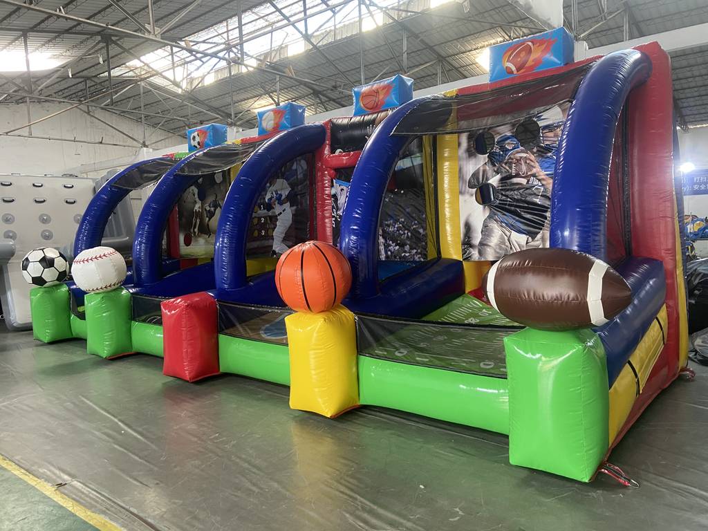 4-in-1 inflatable sports game