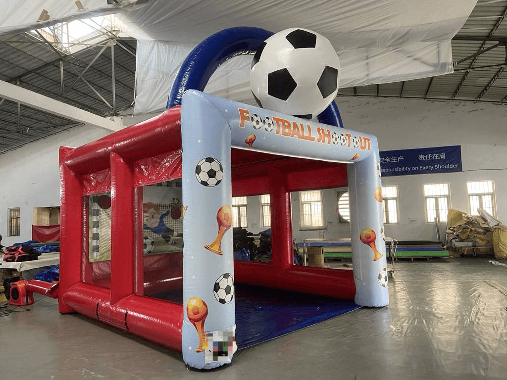 Football Inflate Gate Inflatable Football Gate Soccer Training Target