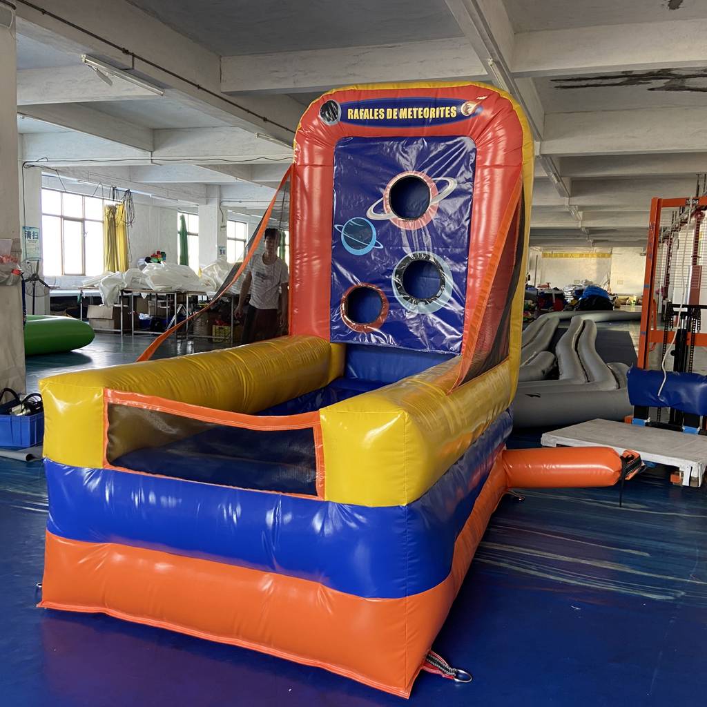 mini inflatable meteor shower game
