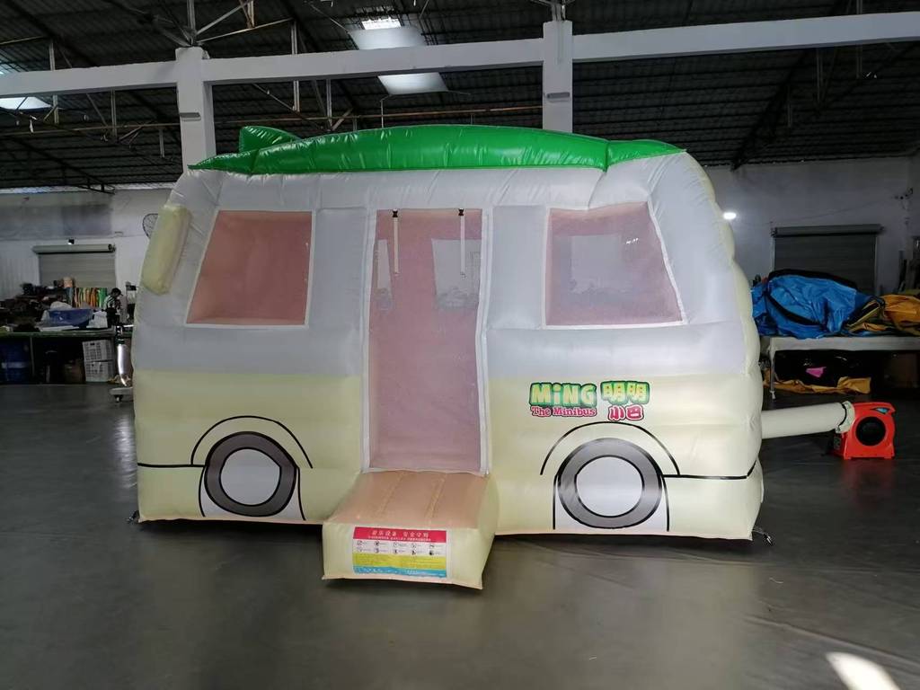 themed inflatable castle