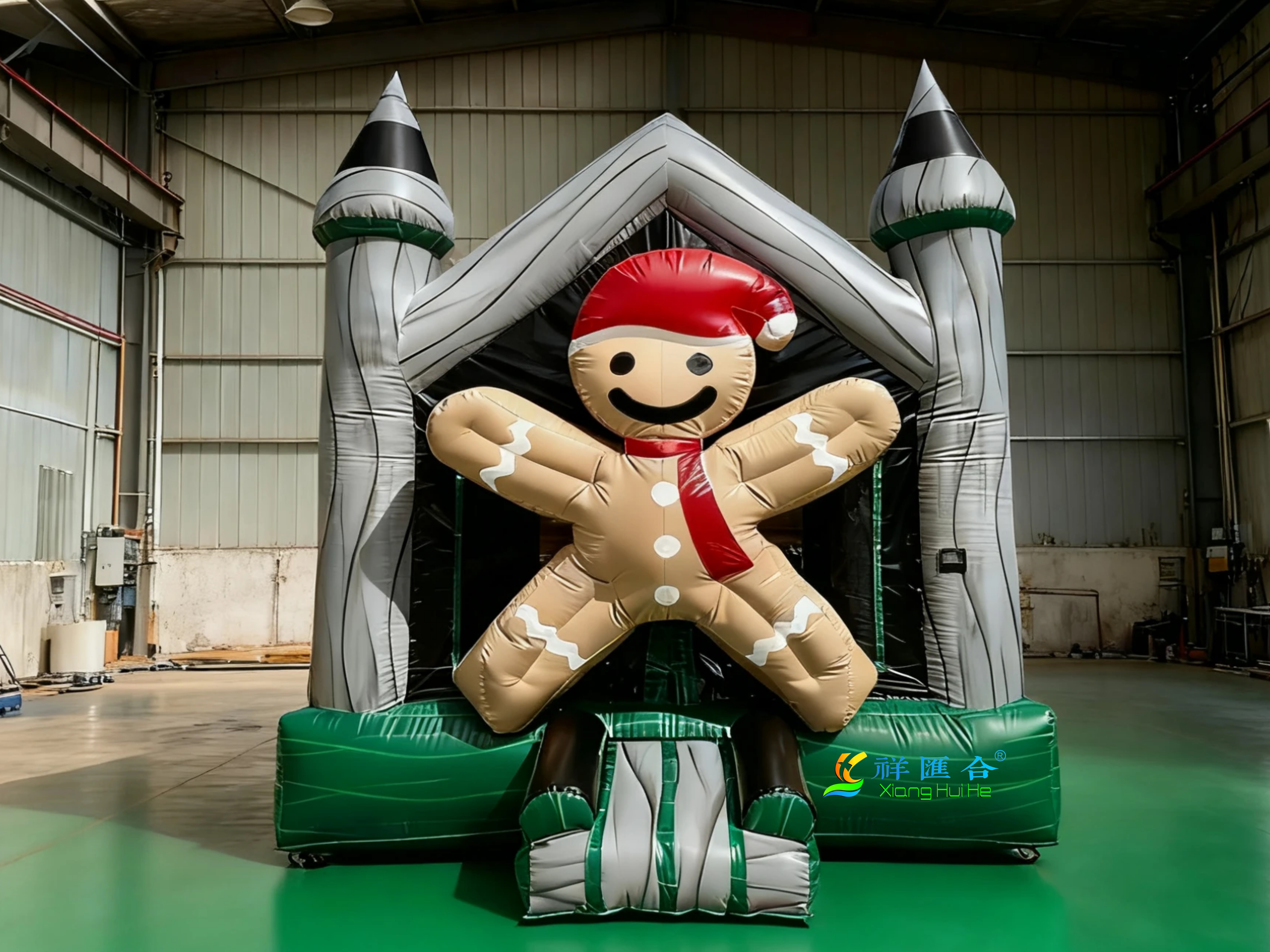  inflatable gingerbread house