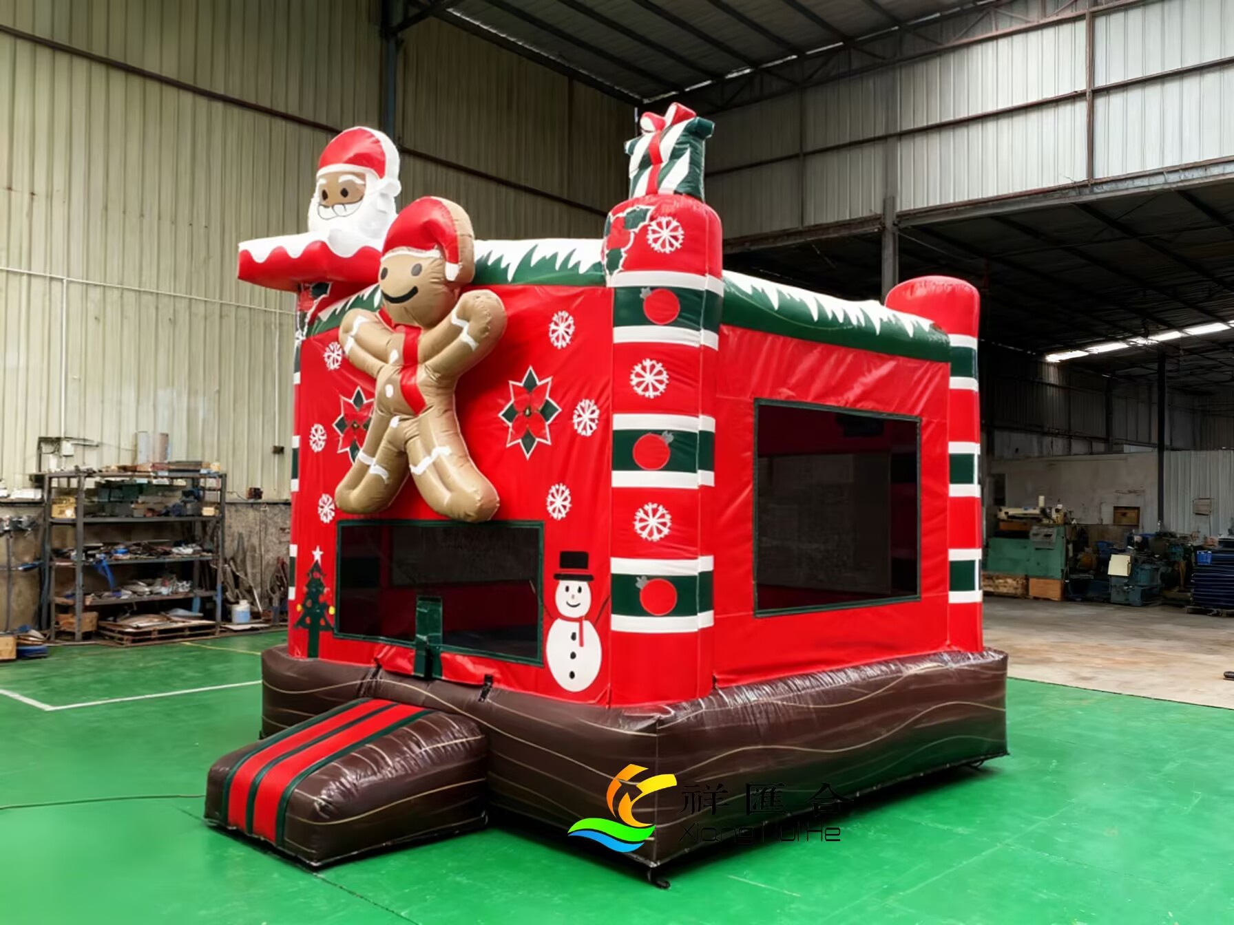 gingerbread man bounce house