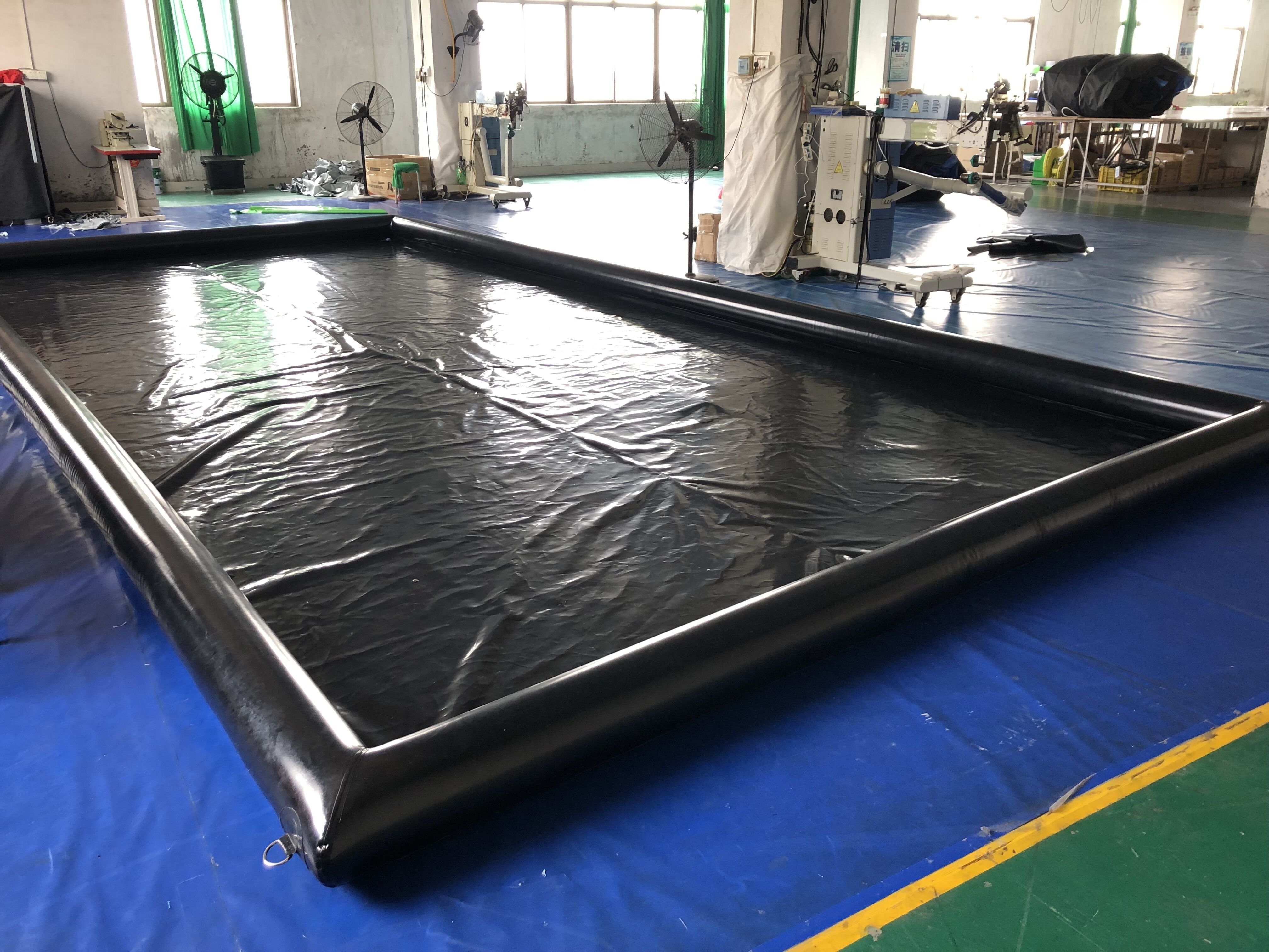 inflatable car wash pad