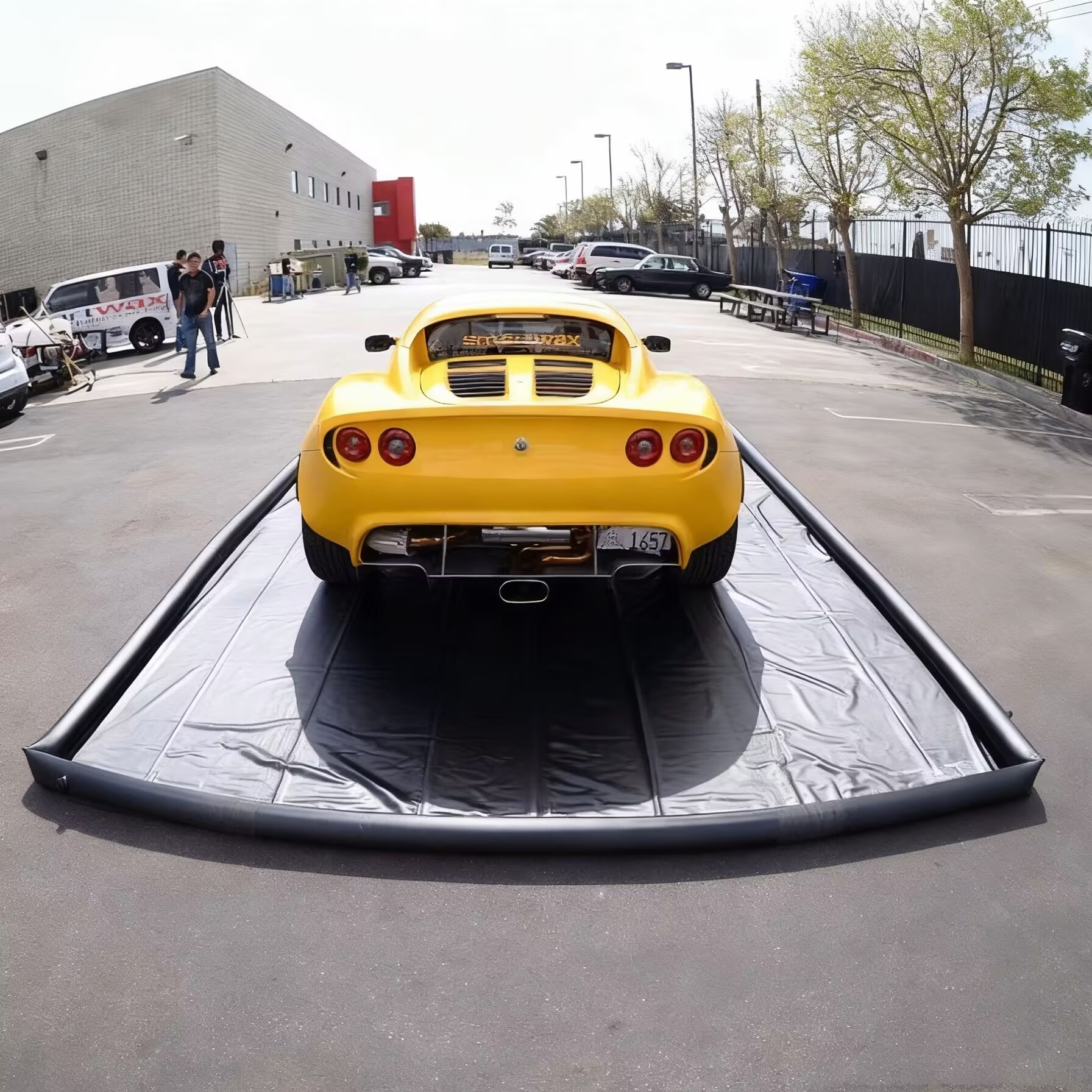 eco-friendly car wash mat