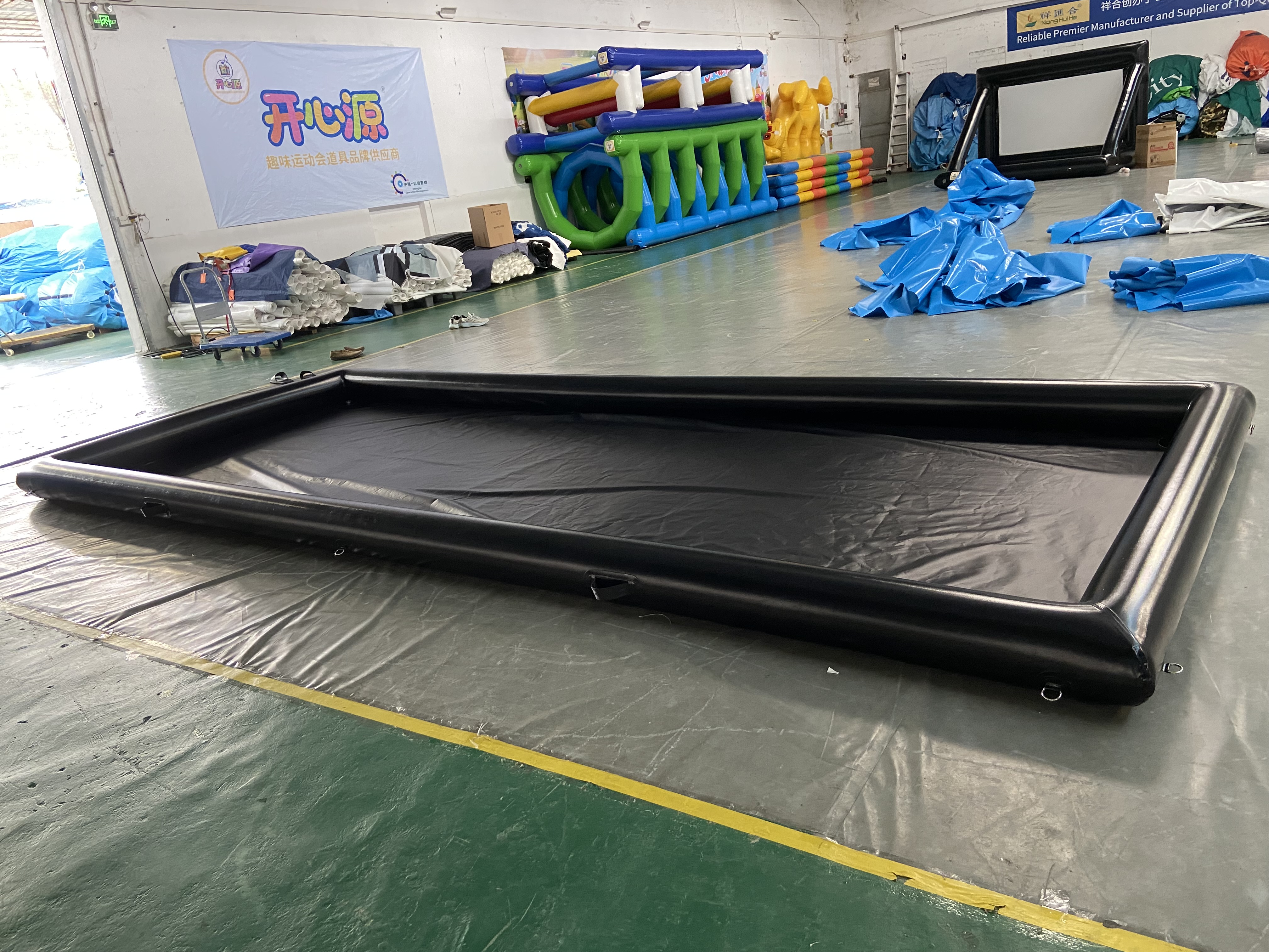 inflatable car wash pad