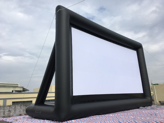 outdoor inflatable movie screen
