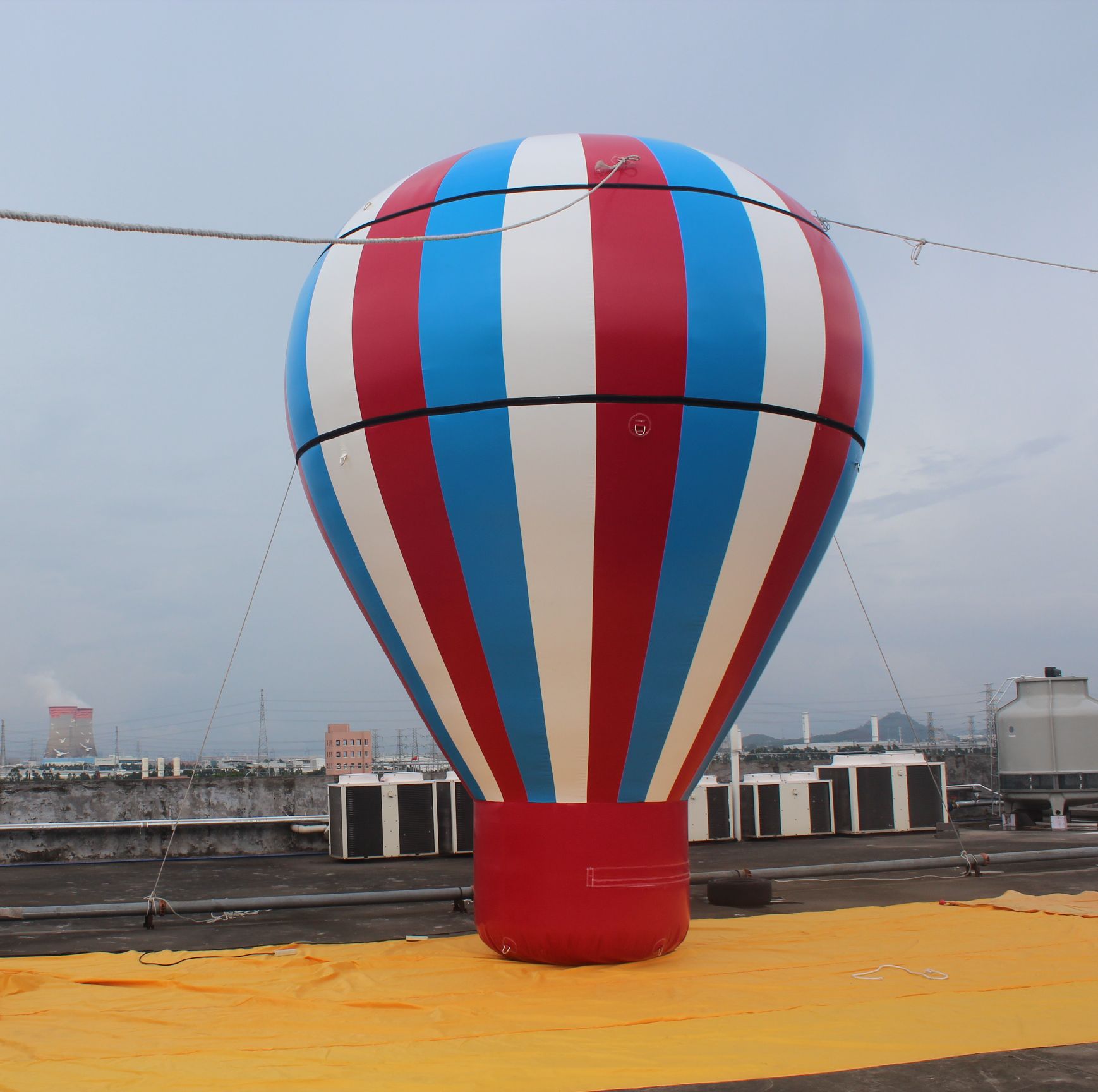 inflatable advertising hot air balloon