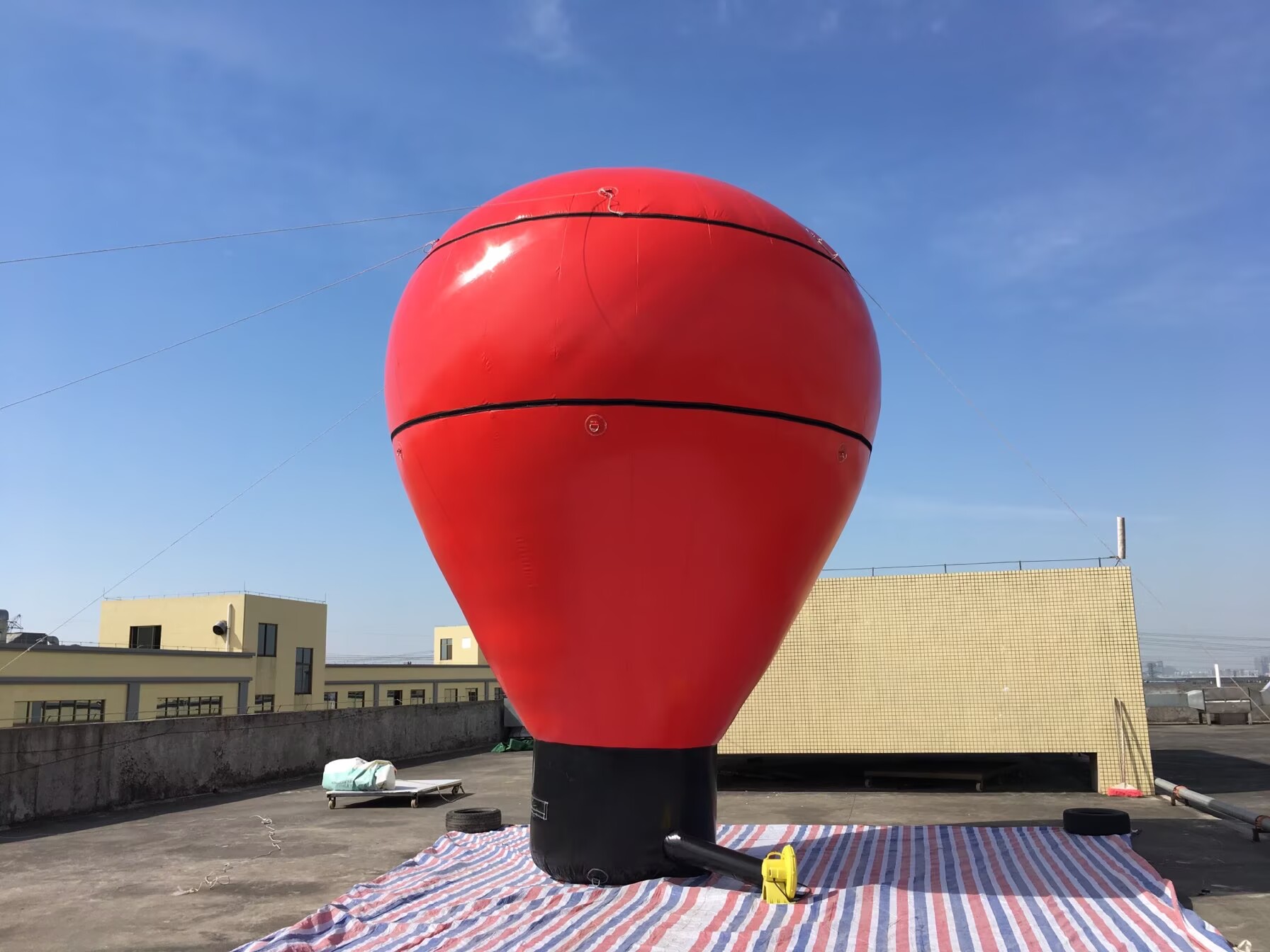 outdoor advertising balloon
