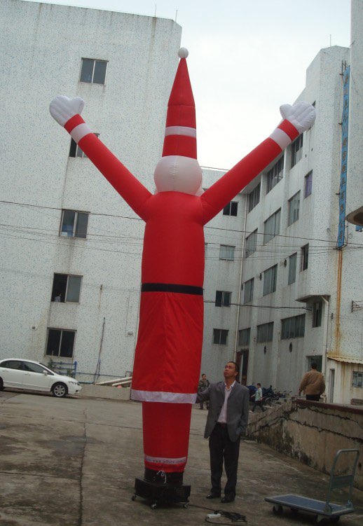 holiday inflatable dancer