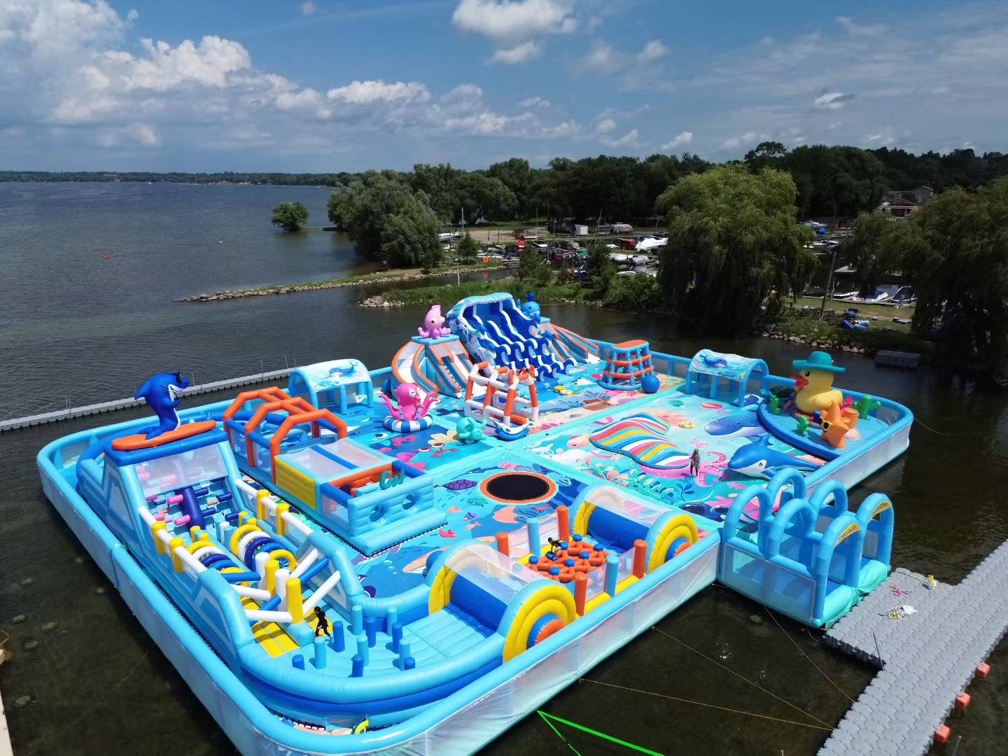 modular water park