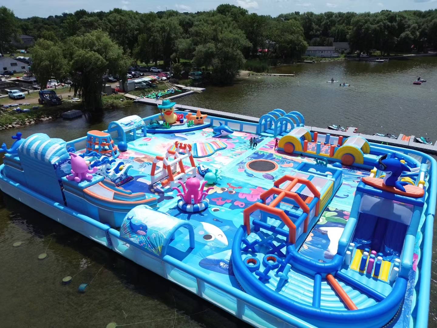 inflatable slides