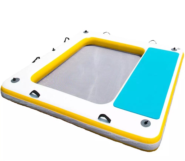 inflatable floating pool