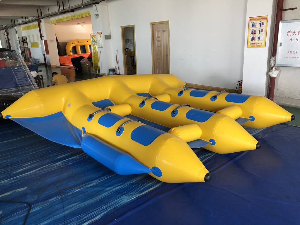 6-seat inflatable yacht detail