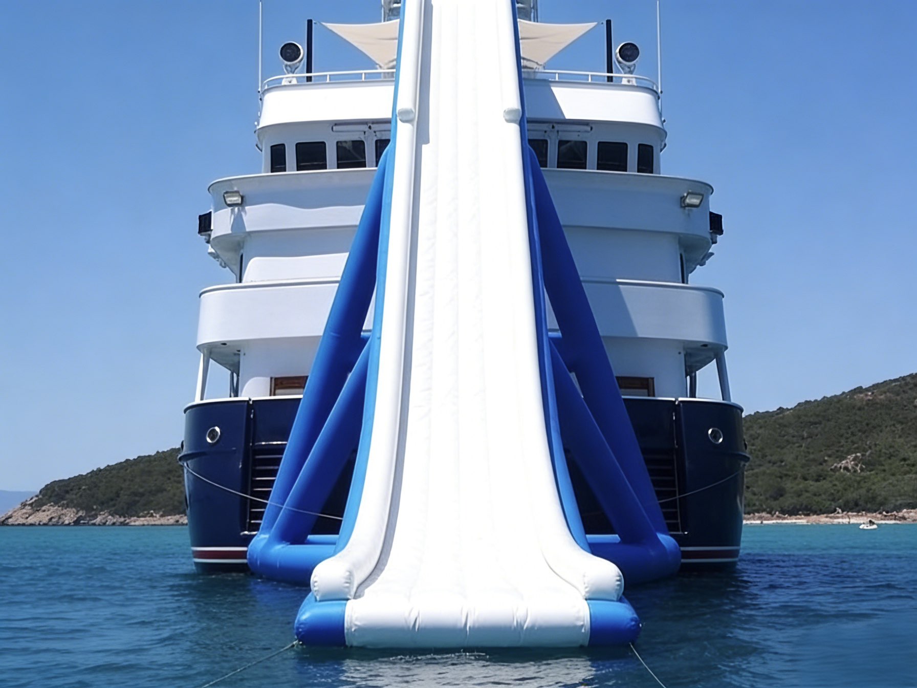 easy setup yacht slide