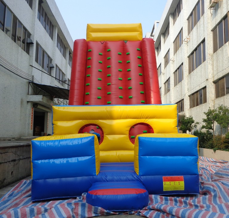 Colorful Inflatable Climbing and Crawl Playset