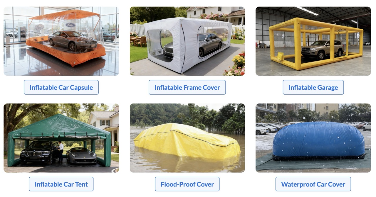 Inflatable Car Capsule