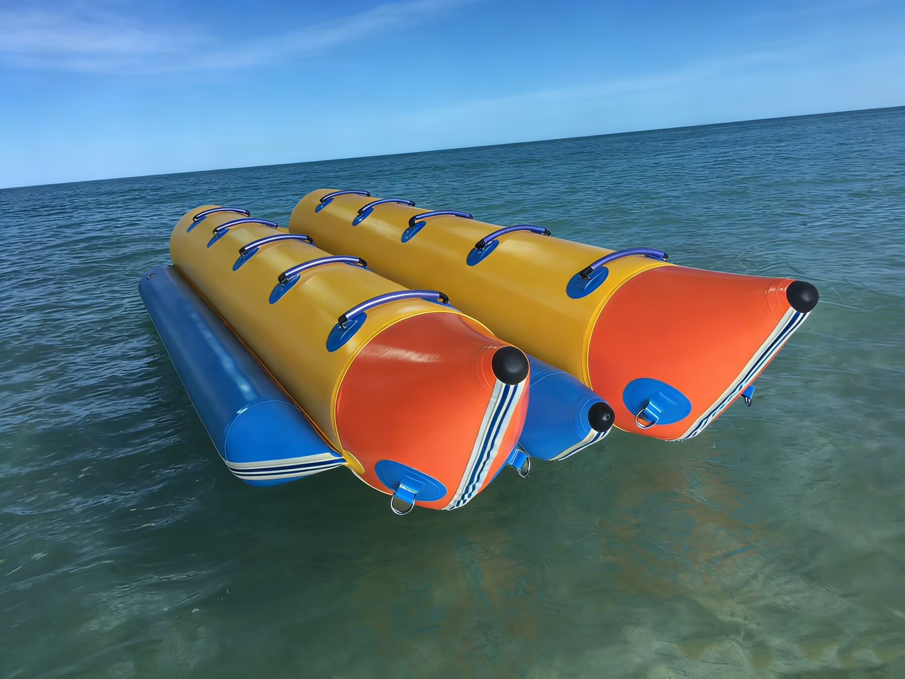 Commercial grade 10-seater inflatable banana boat