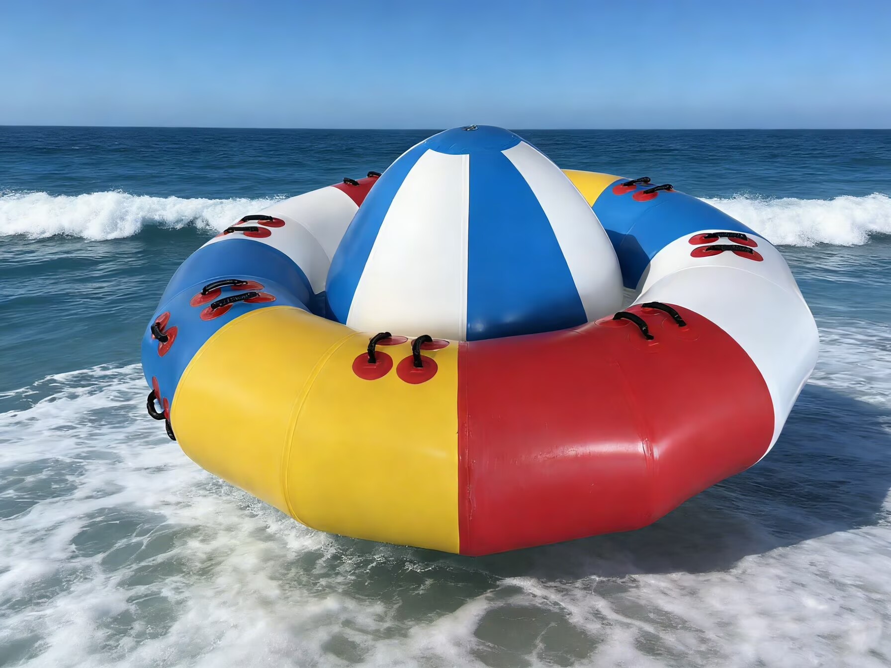 8-10 seats inflatable spinning top disco boat