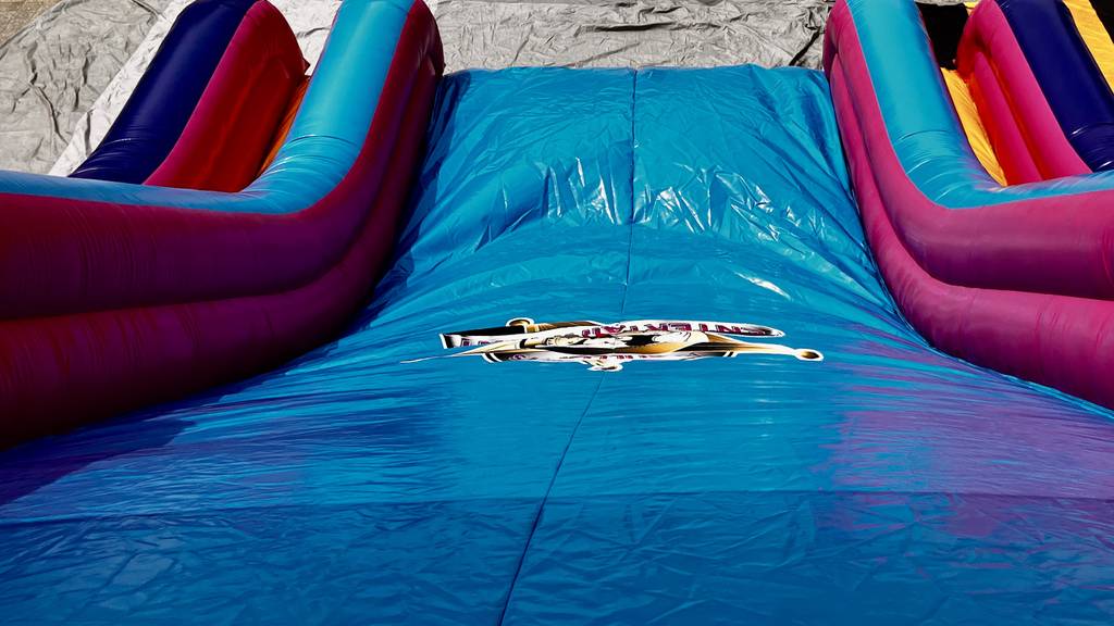 Ultimate Mickey Mouse Inflatable Slide Perspective View