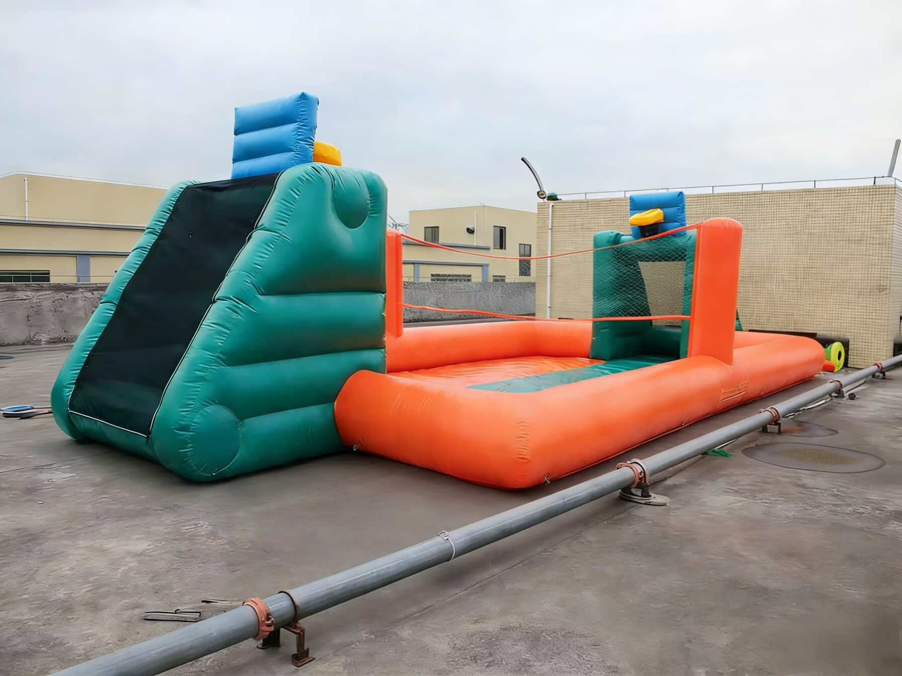 39.4ft x 19.7ft Inflatable Football Field
