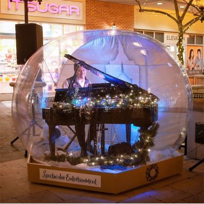 Christmas Inflatable Snow Globes bubble house rental