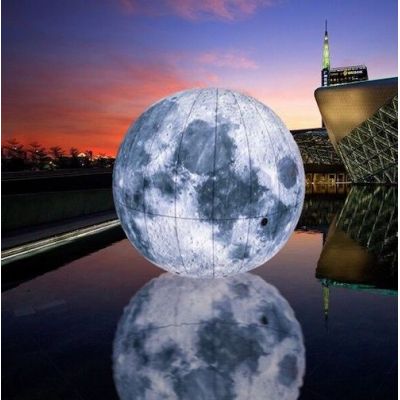 19.7ft Inflatable Led Moon
