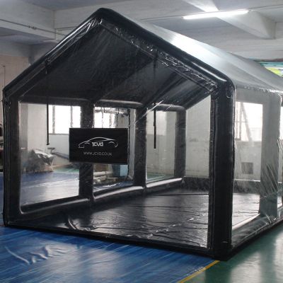 Inflatable outdoor car garage storage