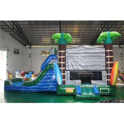 Inflatable Tree Slide Bouncer Comb 