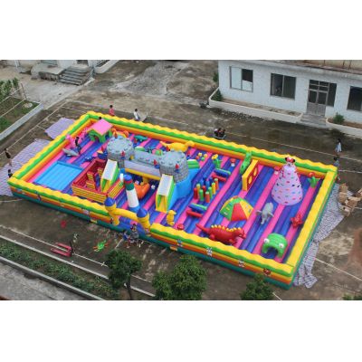 inflatable amusement park Inflatable Fun City for theme park