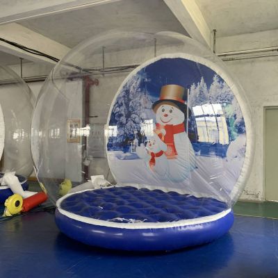 3.5m Inflatable snow globe with base