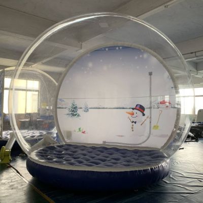 4m custom inflatable snow globe