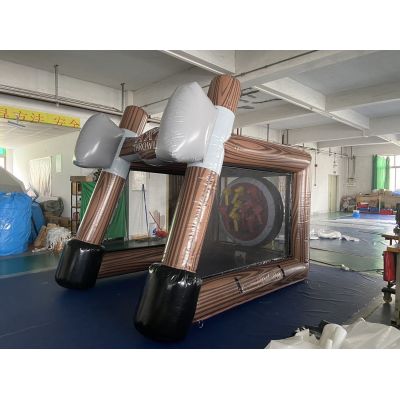 Inflatable Games Axe Throw Games Carnival Game 