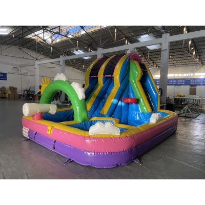 Sunny Inflatable Bouncer wiith Water Slide​​