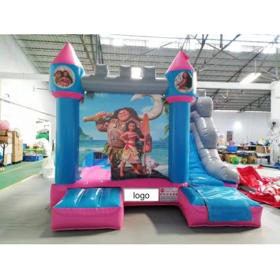 4X4X3M Customized Animated Inflatable Bounce Slide