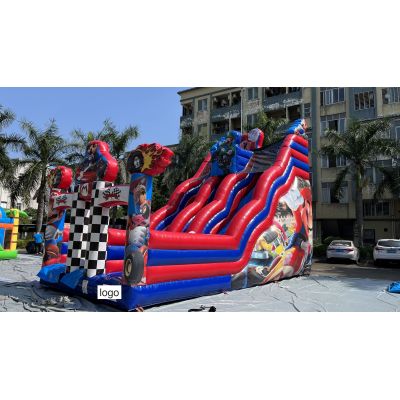 9X4.5X7M Super Mario Inflatable Slides for Kids