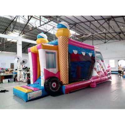 9X2.8X3.3M Inflatable Kids Obstacle Course Bounce House