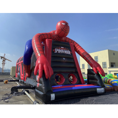 14X4X6.5M Inflatable Spider-Verse Adventure Park