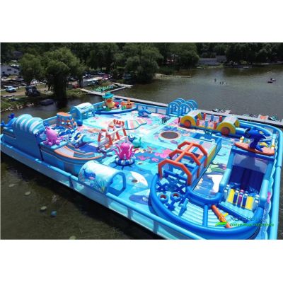 Sea-specific inflatable castles