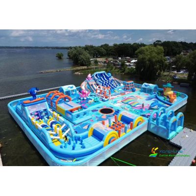  Floating Inflatable Fun Park