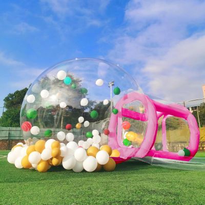 Colorful Bubble House With Balloon For Party Decorate