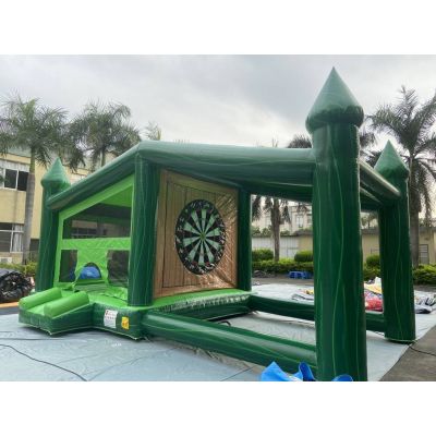 Inflatable Bounce House with Darts Game