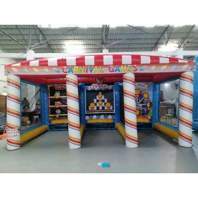 Inflatable 3 in 1 Carnival Games
