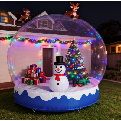 Custom Christmas Inflatable Snow Globes