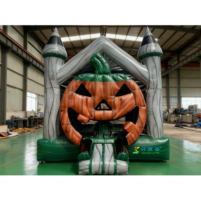 13Ft Halloween Pumpkin Bounce House