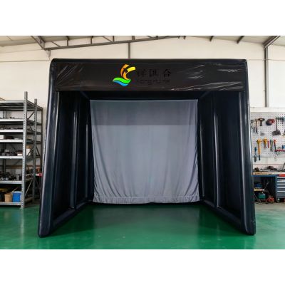 Inflatable Golf Simulator Tent