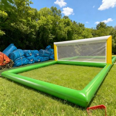 10X5X2.1M Inflatable floating Vollyball Pool/Court